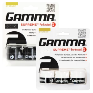 Gamma Supreme Perforated 3 Pack Overgrips