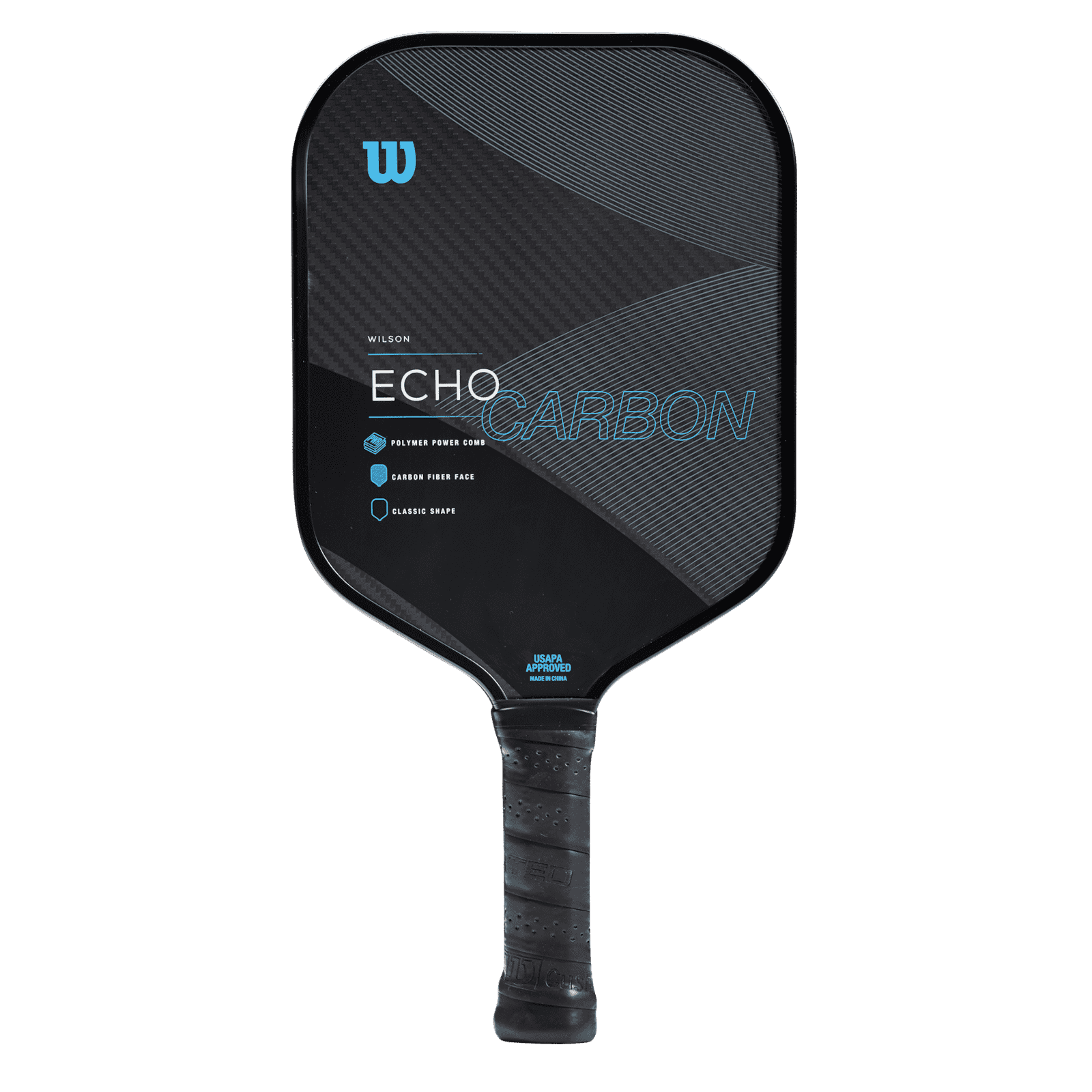 Wilson Echo Carbon Pickleball Paddle · RacquetDepot