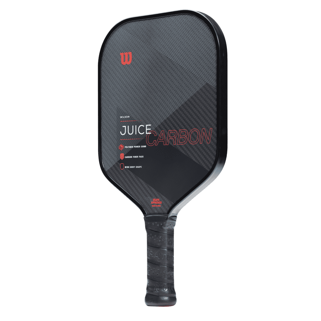 Wilson Juice Carbon Pickleball Paddle · RacquetDepot