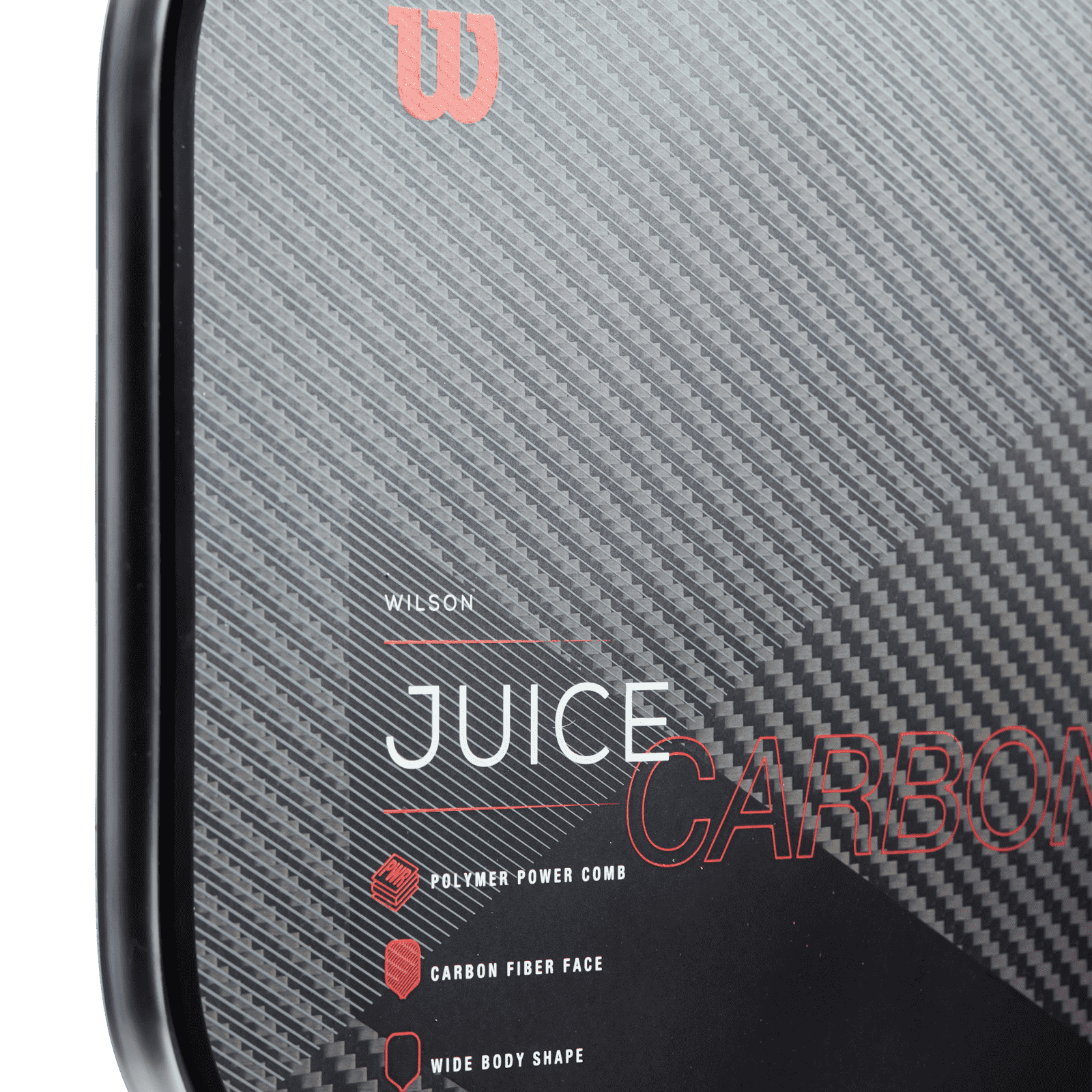 Wilson Juice Carbon Pickleball Paddle · RacquetDepot