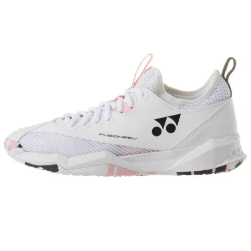 Yonex Power Cushion Fusion Rev 4 (White/Pink) Women's Shoes